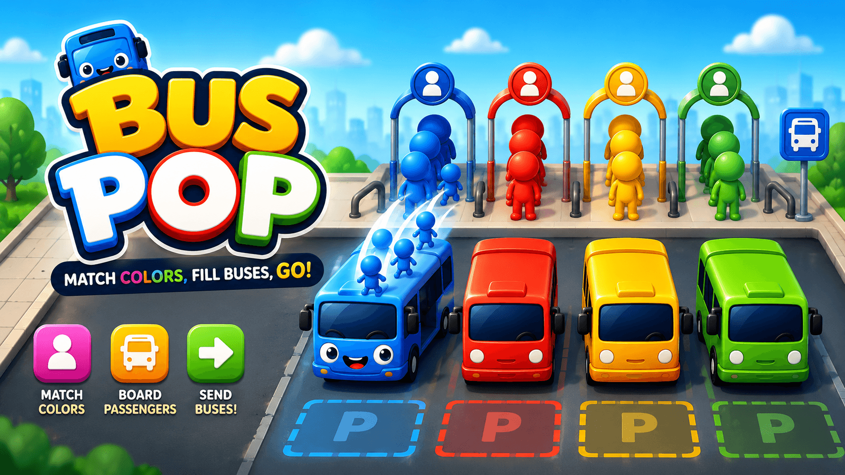Bus Pop representative game image